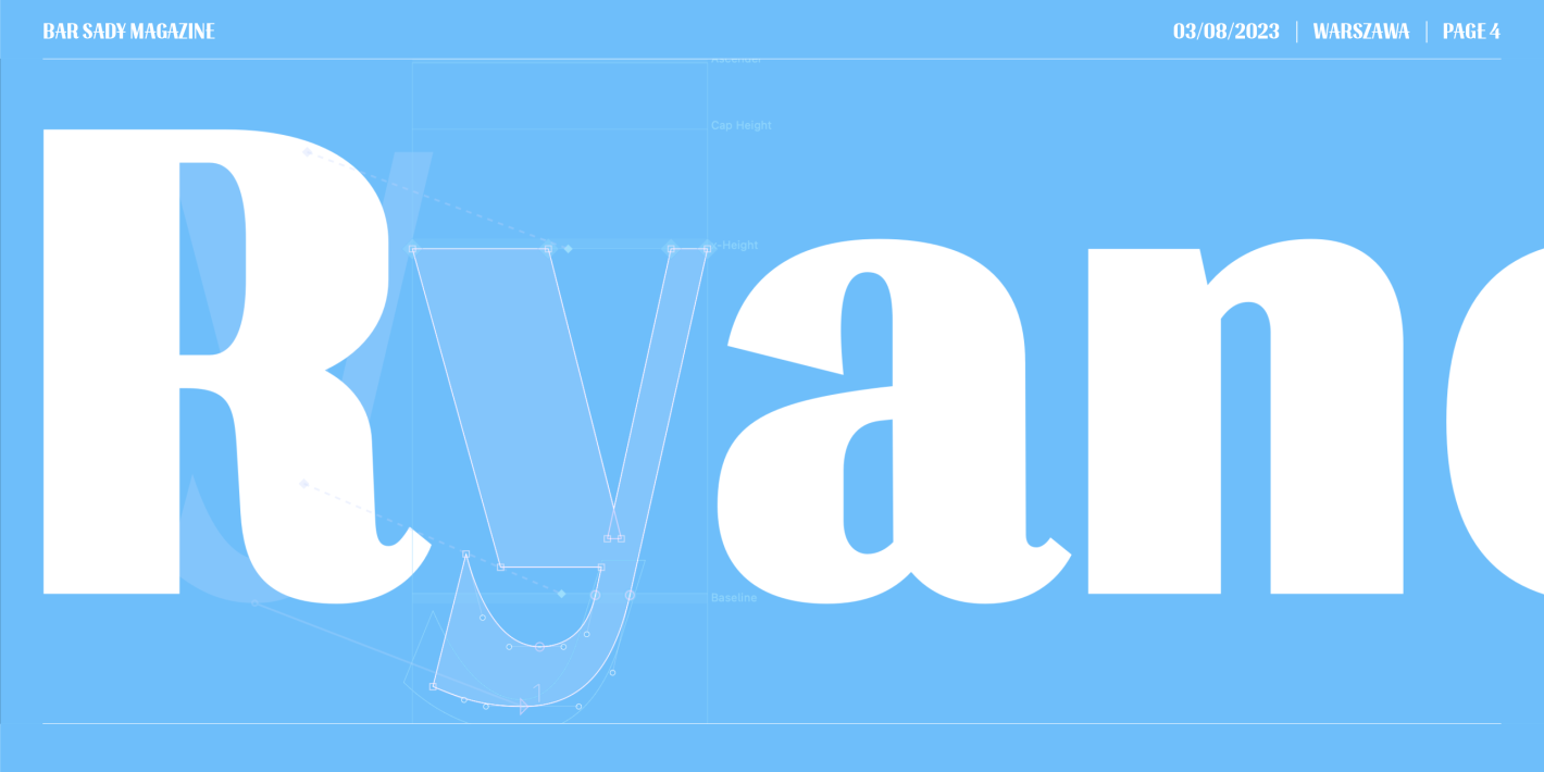 BAR SADY Bold Font preview